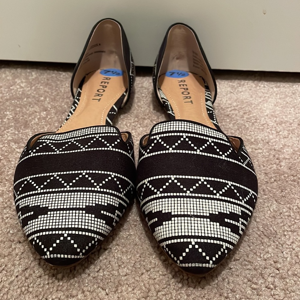 Report slides size 7.5 never worn